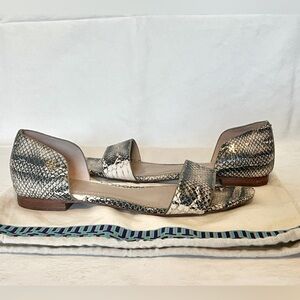 Tory Burch snake skin sandals